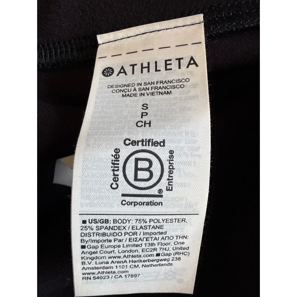 Athleta Rainier High Rise Cargo Legging Size Small in Black *411198 *EUC - Picture 10 of 11